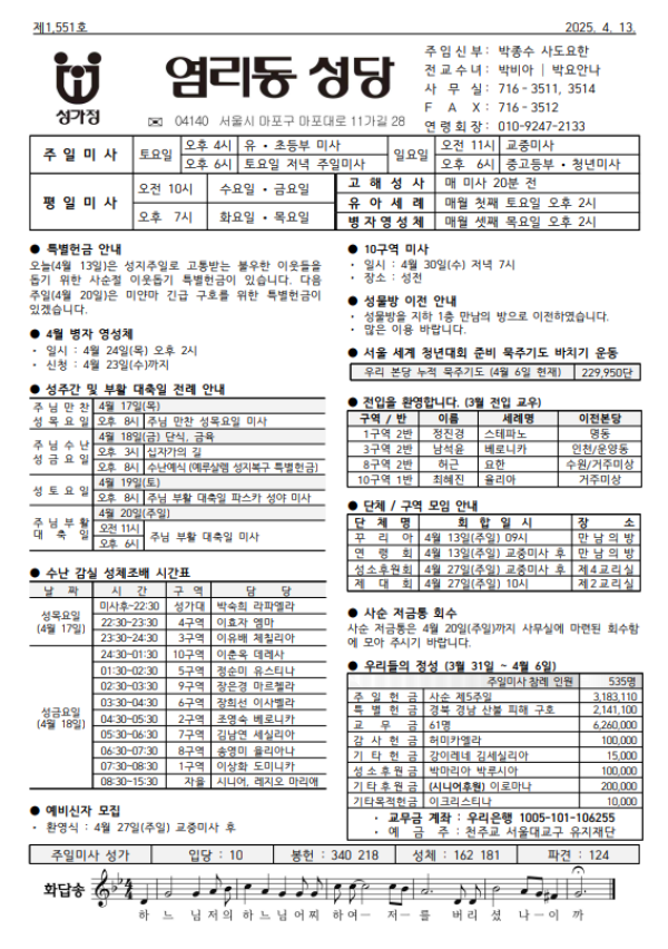 주님 수난 성지주일