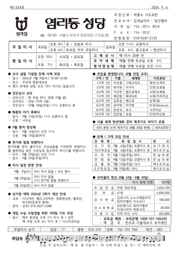 연중 제23주일